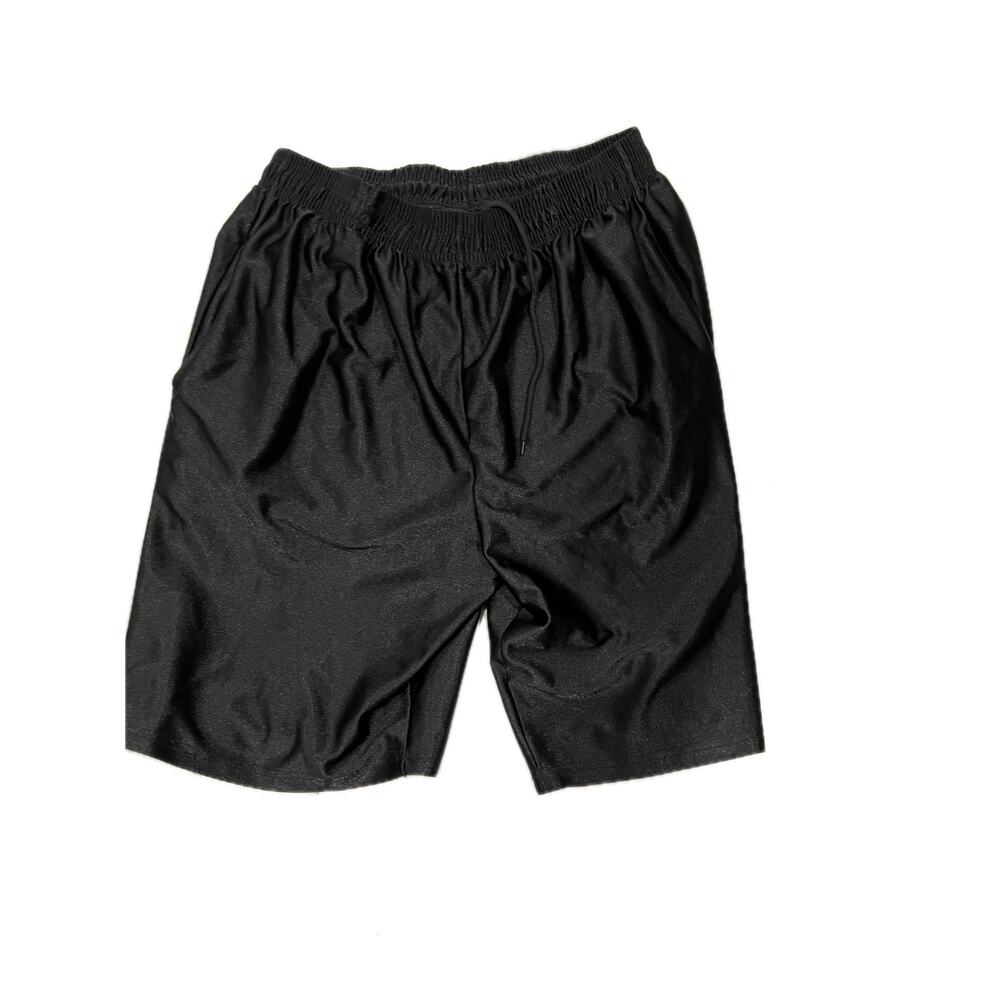 No Label Black Training Shorts Mens L
